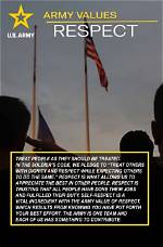 What Does the Army Value