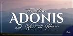 What Does the Name Adonis?