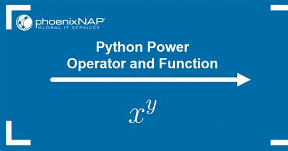What Does the Power Operator (**) in Python Translate into?