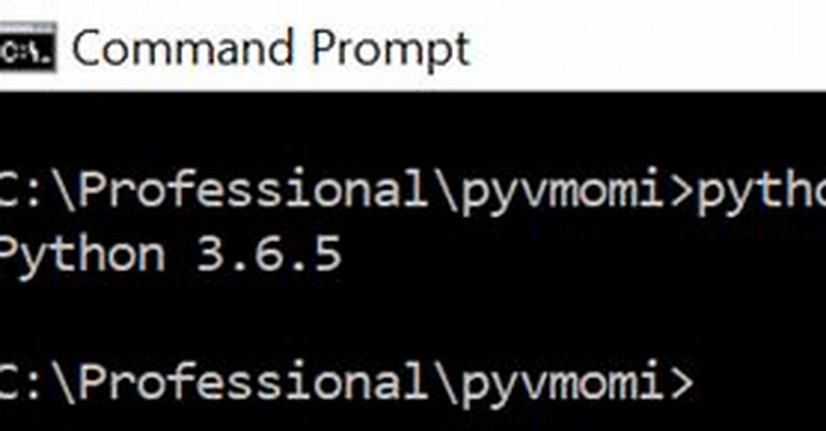 What Does the Python -v Command Do