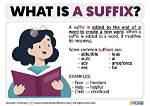 What Does the Suffix