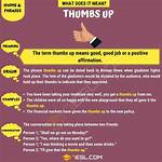 What Does Thumbs up Mean