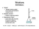 What Does Titrant Mean?