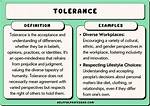 What Does Tolerance Mean