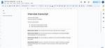 What Does Transcribing Interviews Mean?