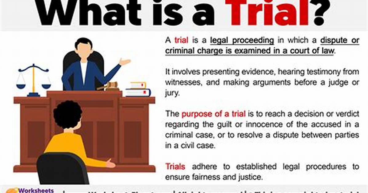 What Does Trial Mean?
