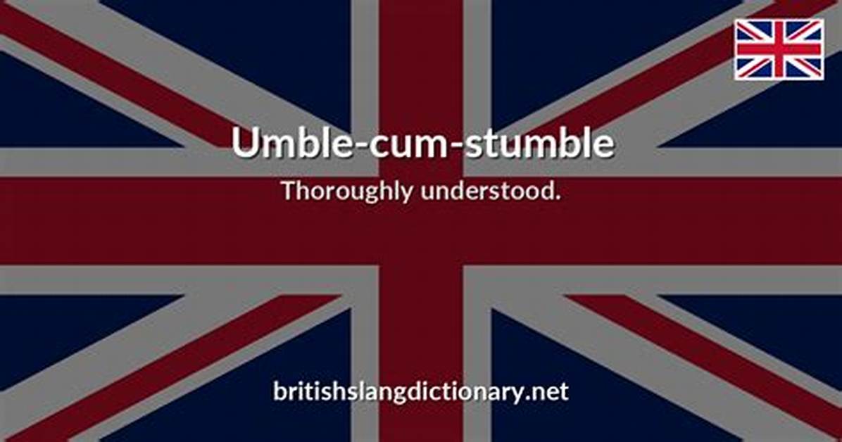 What Does Umble Mean?
