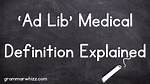 What Does up Lib Mean