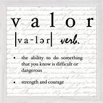 What Does Valor Mean