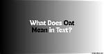 What Does Vegetativeness Mean?