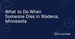 What Does Wadena Mean?