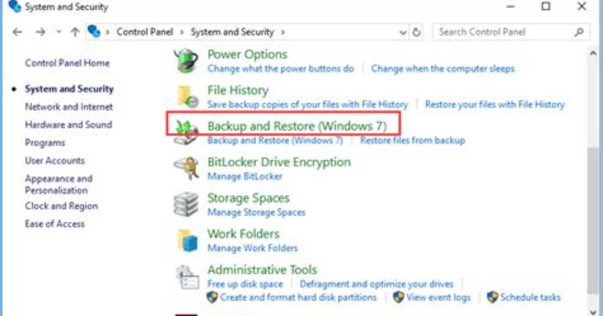 What Does Windows 7 Backup Include?