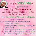 What Does Wisdom Mean?
