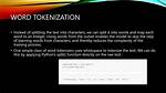 What Does Word_Tokenize Do?