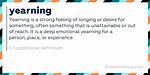 What Does Yearning Mean