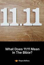 What Does11 11 Mean
