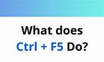 What Exactly Does Ctrl + F5 Do? [Duplicate]