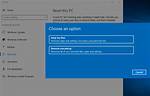 What Files Does Windows 10 Reset?