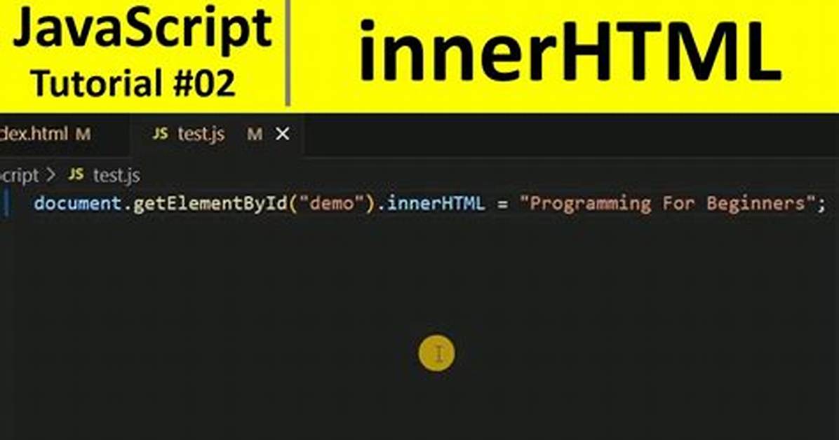 What innerHTML Is Doing in Javascript?