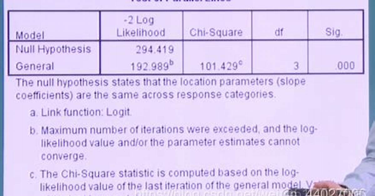 What Is -2Loglikelihood?