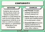 What Is a Conformist Example?