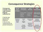 What Is a Consequence Strategy