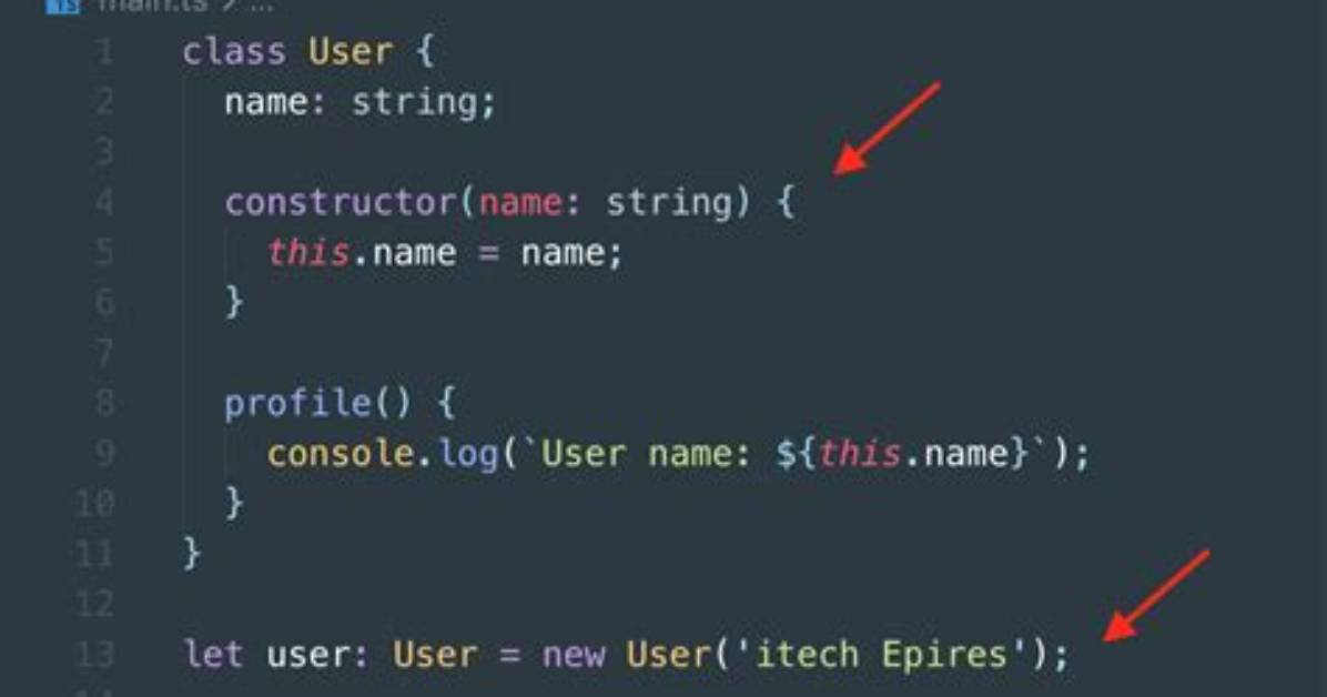 What Is a Constructor in Typescript