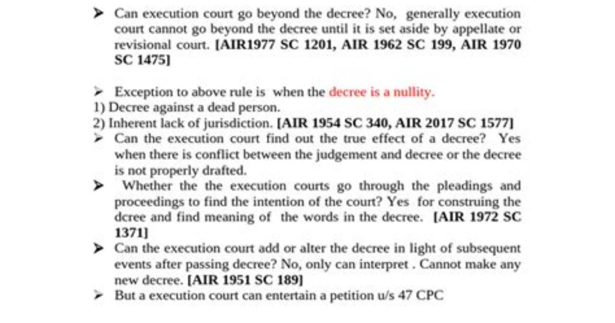 What Is a Decrees?