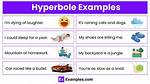 What Is a Hyperbole Example