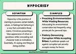 What Is a Hypocrisy?