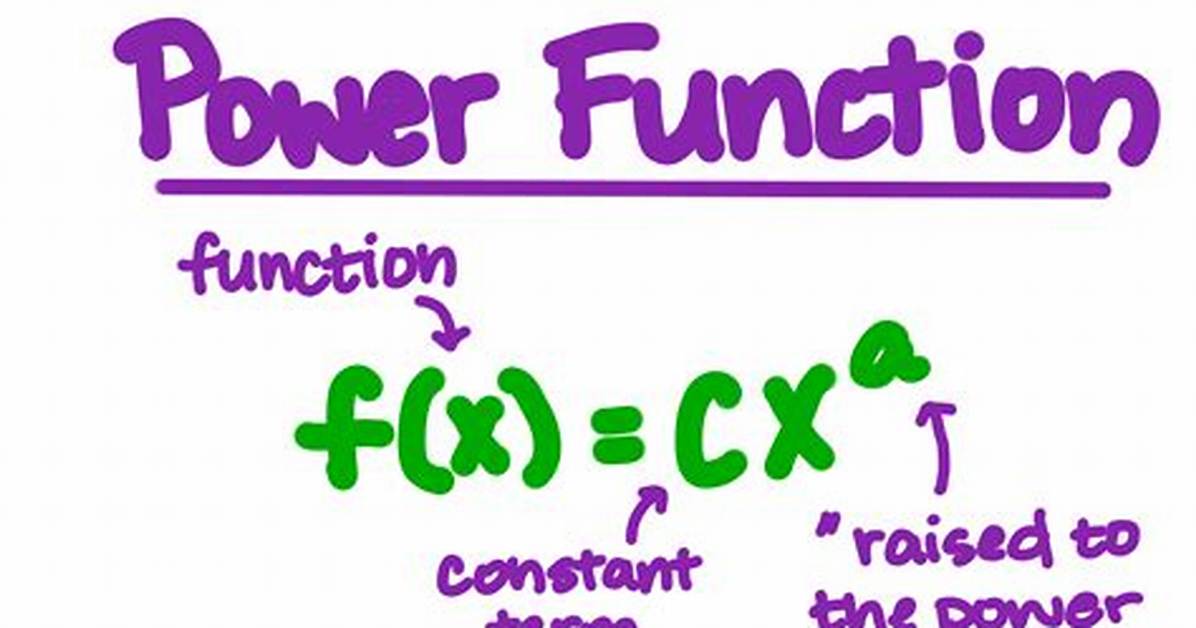 What Is a Power Function