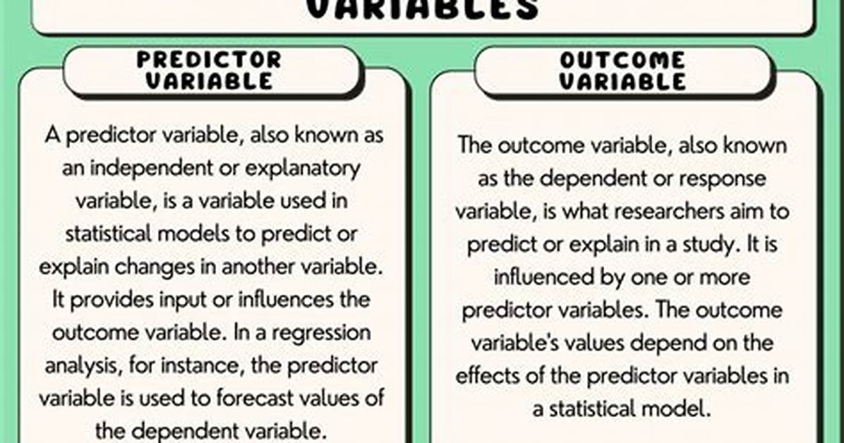 What Is a Predictor Variable?