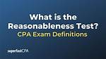 What Is a Reasonability Test?