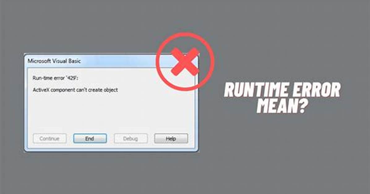 What Is a Runtime Error?