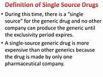 What Is a Single Source Generic