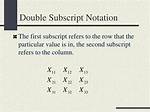 What Is a Subscript in Math?