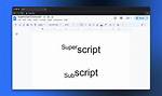 What Is a Subscript