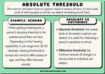 What Is a Threshold