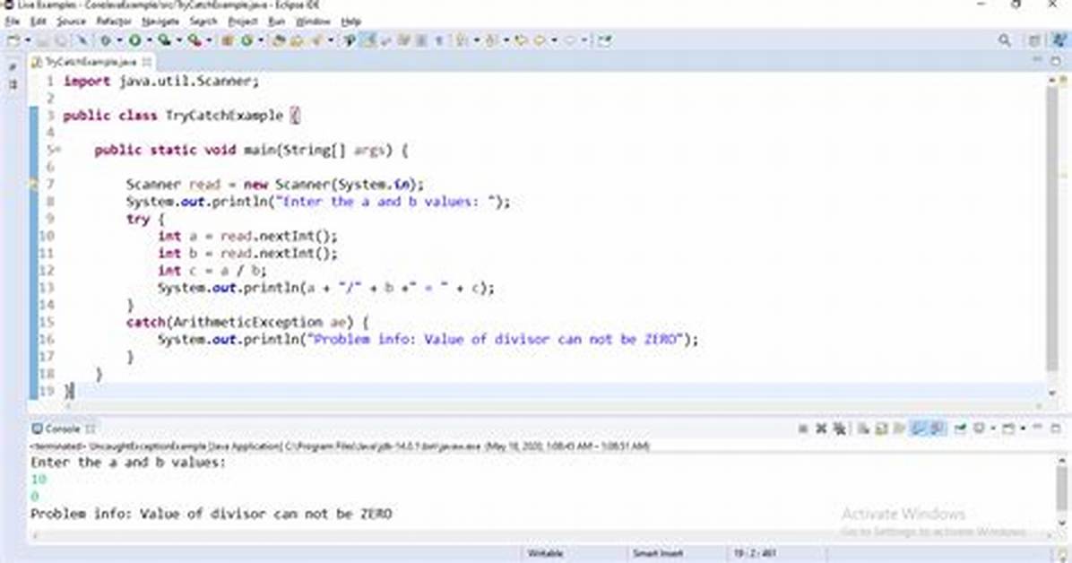 What Is a Try in Java