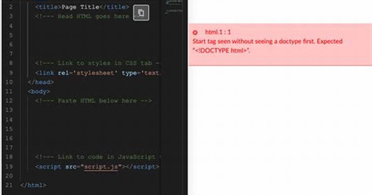 What Is a Valid Html