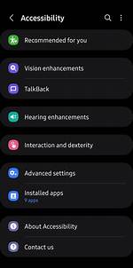 What Is Accessibility Settings on Android?