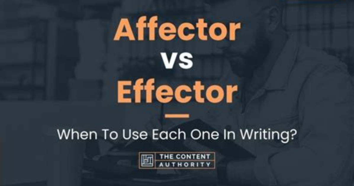 What Is Affector