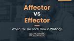 What Is Affector