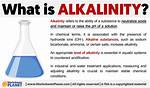 What Is Alkalinity