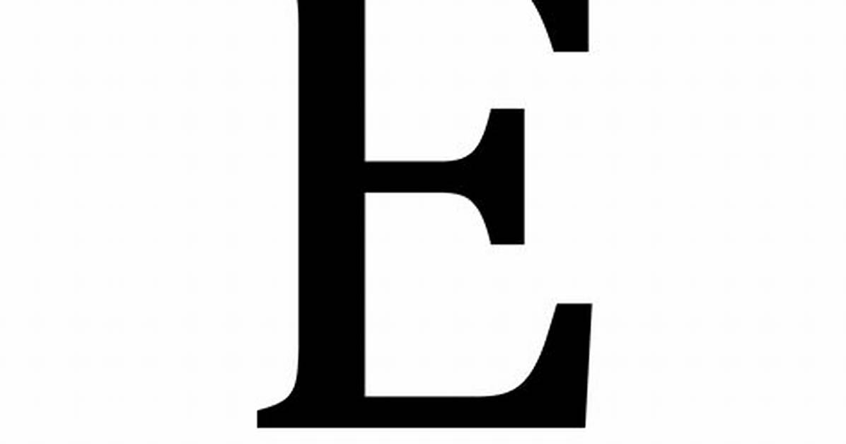 What Is an E