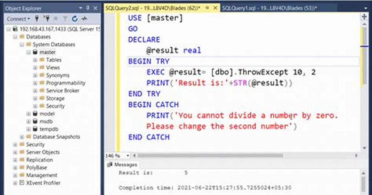 What Is an Sql Exception?