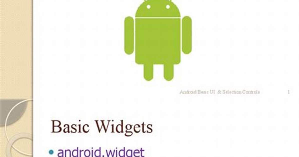 What Is Android Basic