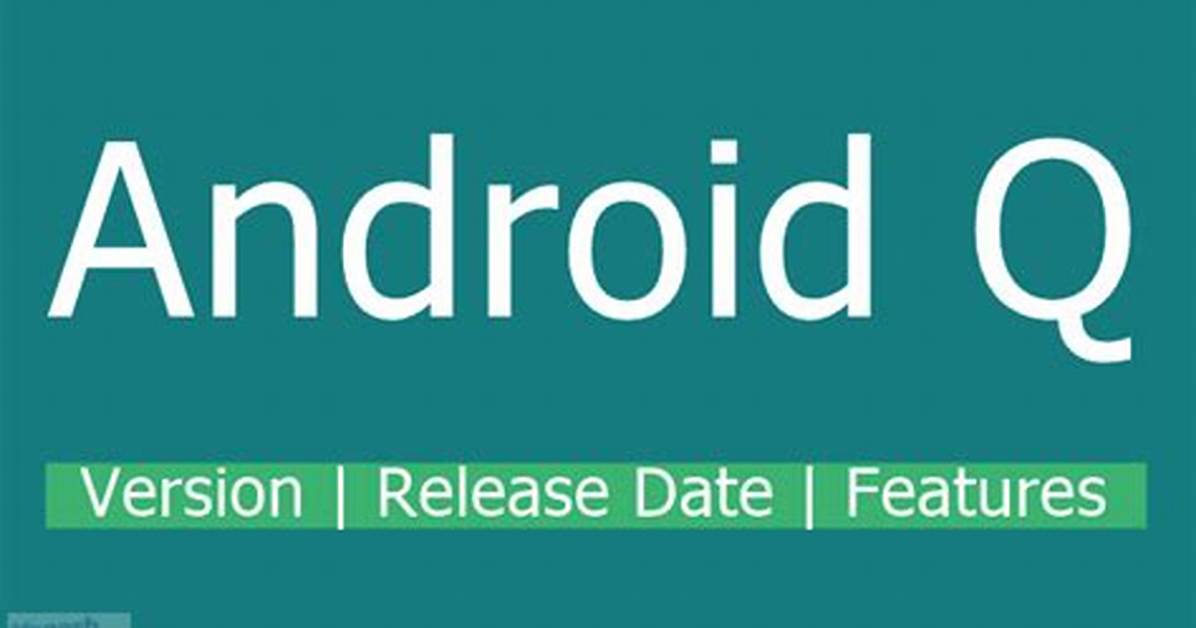 What Is Android Q Called?