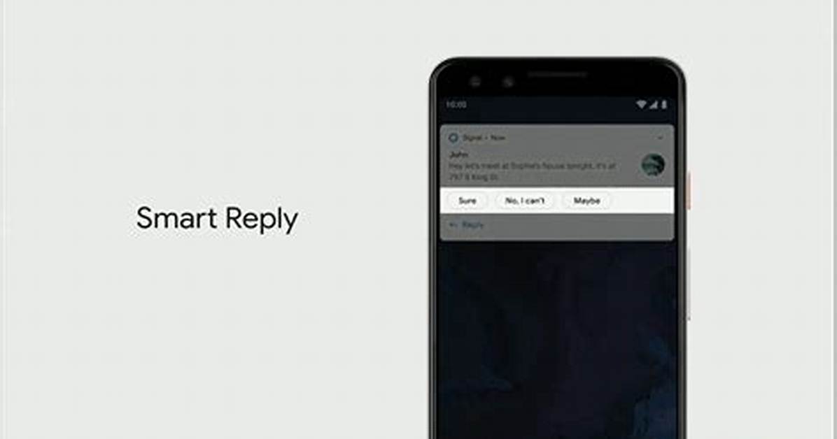 What Is Android Smart Reply?