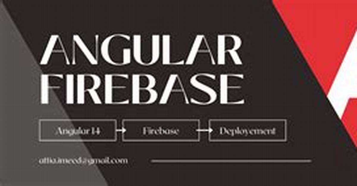 What Is Angular Firebase
